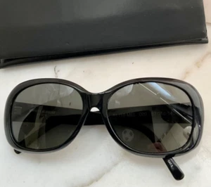 SAINT LAURENT SL119MEL 002 57 16-140 Black Sunglasses Pristine - Picture 1 of 9