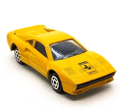 Majorette Ferrari GTO Yellow 1/56 (3 inches) Defects 001 - Image 1 of 4