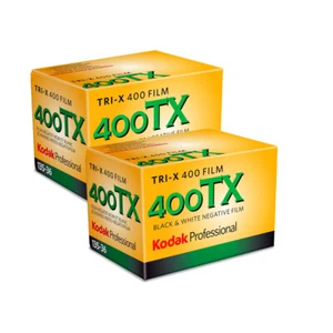 Kodak Professional Tri-X 400 Negative 35mm Roll Film (2 Pack) Black & White - Picture 1 of 1