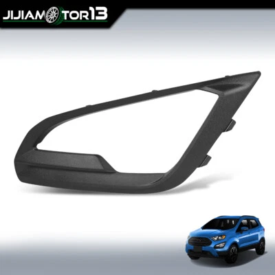 Bisel de cubierta de luz antiniebla delantera negra para conductor izquierdo para Ford EcoSport 2018 2019-2022 Foto 1 de 4