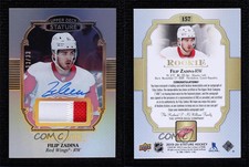 2019 Stature Rookies Portrait Variant /33 Filip Zadina RPA Rookie Patch Auto RC
