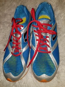 NEWTON MEN/MAN 00110 SIZE 9 EURO 42 UK 8 ATHLETIC RUNNING BLUE SHOES LACE UP   - Picture 1 of 6