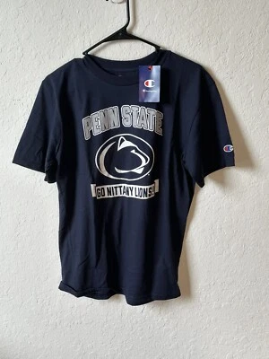 Camiseta Juvenil XL Penn State Nittany Lions CAMPEÓN Azul Marino Nueva Con Etiquetas Foto 1 de 4