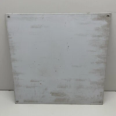 Hoffman A-12N12P Steel Backplate Back Panel for 12"x 12" Enclosure - Image 1 of 4