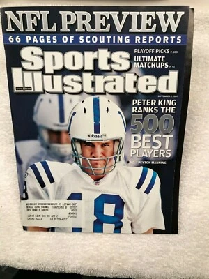 SPORTS ILLUSTRATED-September 3,2007-NFL 500 BEST PLAYERS - Image 1 of 4