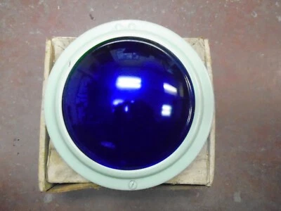 NOS Blu Dome Light for Military Shelter or Commo Box on Military Truck or Camper - Image 1 of 4