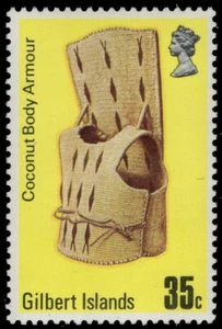 GILBERT ISLANDS 292 (SG46) - Artifacts "Coconut Body Armour" (pc23086) - Picture 1 of 1