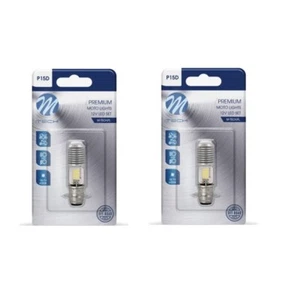 2 AMPOULE LED MTECH P15D T19 12W POUR QUAD YAMAHA RAPTOR 250 350 450 700 - Picture 1 of 2
