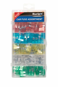 120 Auto Car Fuse Assortment 5 10 15 20 25 30 Amp (Standard Blade Type) - Picture 1 of 3