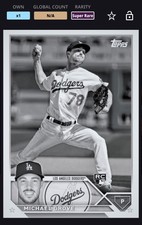 [DIGITAL CARD] Topps Bunt 23 Michael Grove Black&White SR 2.5X boost Rookie!