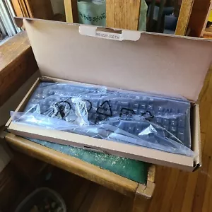 BNIB Lenovo Black USB Full Size Wired Membrane Keyboard SD50L80031 SIL21W40 PC - Picture 1 of 9