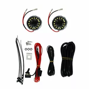 KC Hilites Ciclón LED 2 Luces Universal Bajo Capucha Kit de Iluminación 516 lm 5W 355 - Imagen 1 de 7