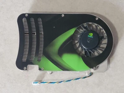 EVGA NVIDIA GEFORCE 8800 GTS GRAPHICS CARD FAN HEATSINK 4-PIN DCV-00219-N3-GP - Image 1 of 2