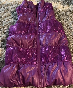 Faded Glory Girls Purple Vest Size Large (10 - 12) - Picture 1 of 6