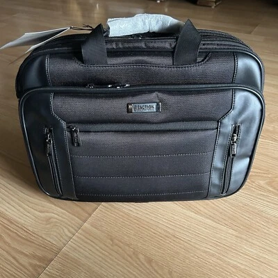 Bolso portafolio Kenneth Cole Reaction Keystone Checkpoint-Friendly para computadora portátil nuevo con etiquetas Foto 1 de 4