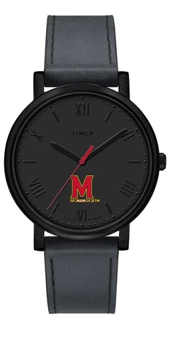 Ladies Timex University of Maryland Terps Watch Black Night Game Watch Cover