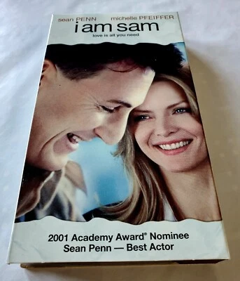 i am Sam -VHS (2002)  Sean Penn, Michelle Pfeifer.  Great Love story - Image 1 of 4