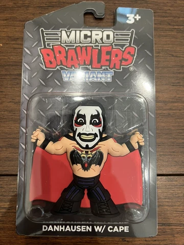 Danhausen W/ Cape Variant Micro Brawler ROH AEW PWT NIB MOC **Rare** Cover