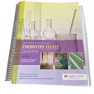isbn 978-073808377-3 chemistry 111/112 lab manual - Picture 1 of 3
