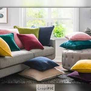 24" Large Cushions / Covers Set Of 2 HUGE RANGE ALL COLOURS - Picture 1 of 66