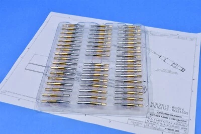 Módulo de señal 50Ω de contacto de pines Mini Power 610103115 de 50 VPC  Foto 1 de 4