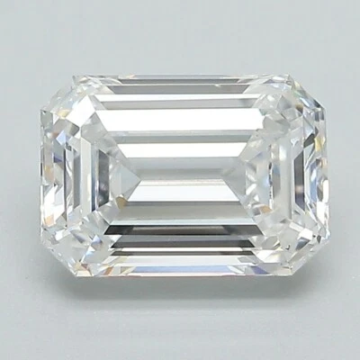 2 CT Emerald Cut Lab Grown Diamond for Engagement Ring | IGI Certified - Image 1 of 2