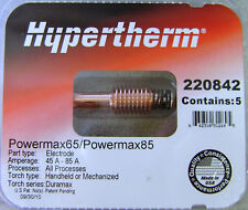 Hypertherm Genuine Powermax 65 Electrodes 220842 - 5 Pack