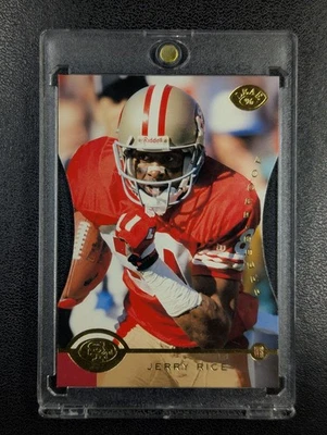 1996 Leaf "PRESS PROOF" /2000 Parallel #39 JERRY RICE 🔥 RARE DIE-CUT SSP - Image 1 of 4