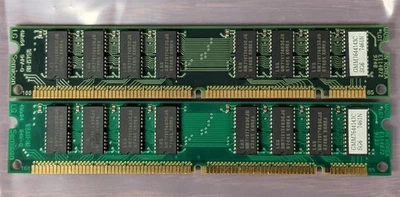 64MB 2x32MB 60ns LG LGS GMM7644143C RAM Memory Kit EDO 168-Pin 3.3V 4Mx64 DIMM - Image 1 of 3
