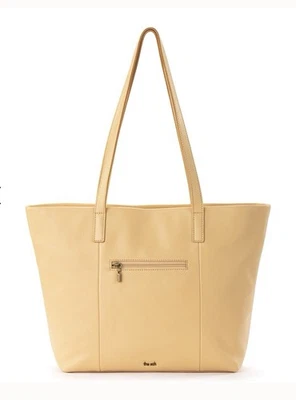 Bolso de Mano Sak Metro Cuero Guijarro Buttercup Minorista $169 Almacenamiento de Viaje Foto 1 de 4