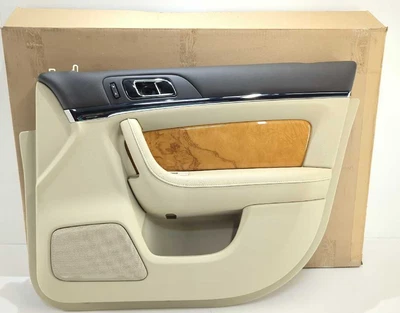 Nuevo panel de moldura de puerta Ford 2010-2012 Lincoln MKS camel AA5Z-5423942-EA leñoso OEM Foto 1 de 4