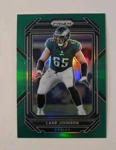 2022 Panini Prizm #239 Lane Johnson Green Philadelphia Eagles - Picture 1 of 1