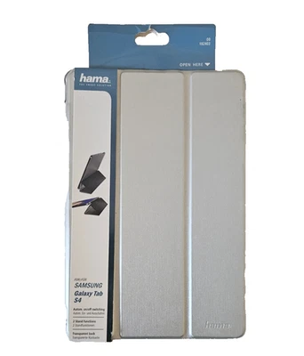 Hama - Custodia Per Samsung Galaxy Tab S4 Argento - Nuovo - Immagine 1 di 2
