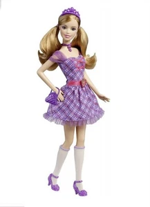 RARE ~ 2010 Barbie Princess Charm School Delancy Doll V8703 - Picture 1 of 3