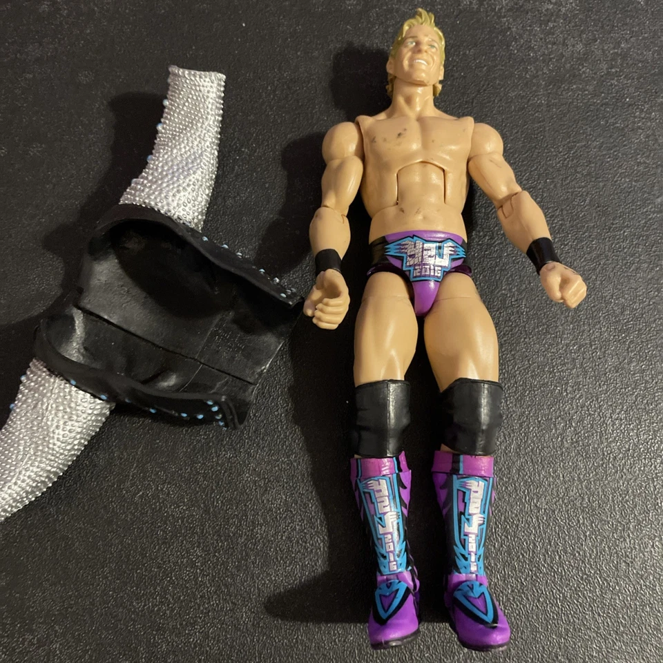 Figura de acción WWE Chris Jericho Mattel Elite Lucha Leyendas perdidas Serie Bonita Foto 1 de 4