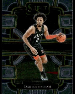 PISTONES CADE CUNNINGHAM 2023-24 PANINI SELECT CONCOURSE DETROIT #26 - Imagen 1 de 2