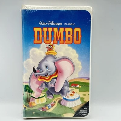 NEW SEALED WALT DISNEY CLASSIC"DUMBO"VHS Tape BLACK DIAMOND 024 - Image 1 of 3