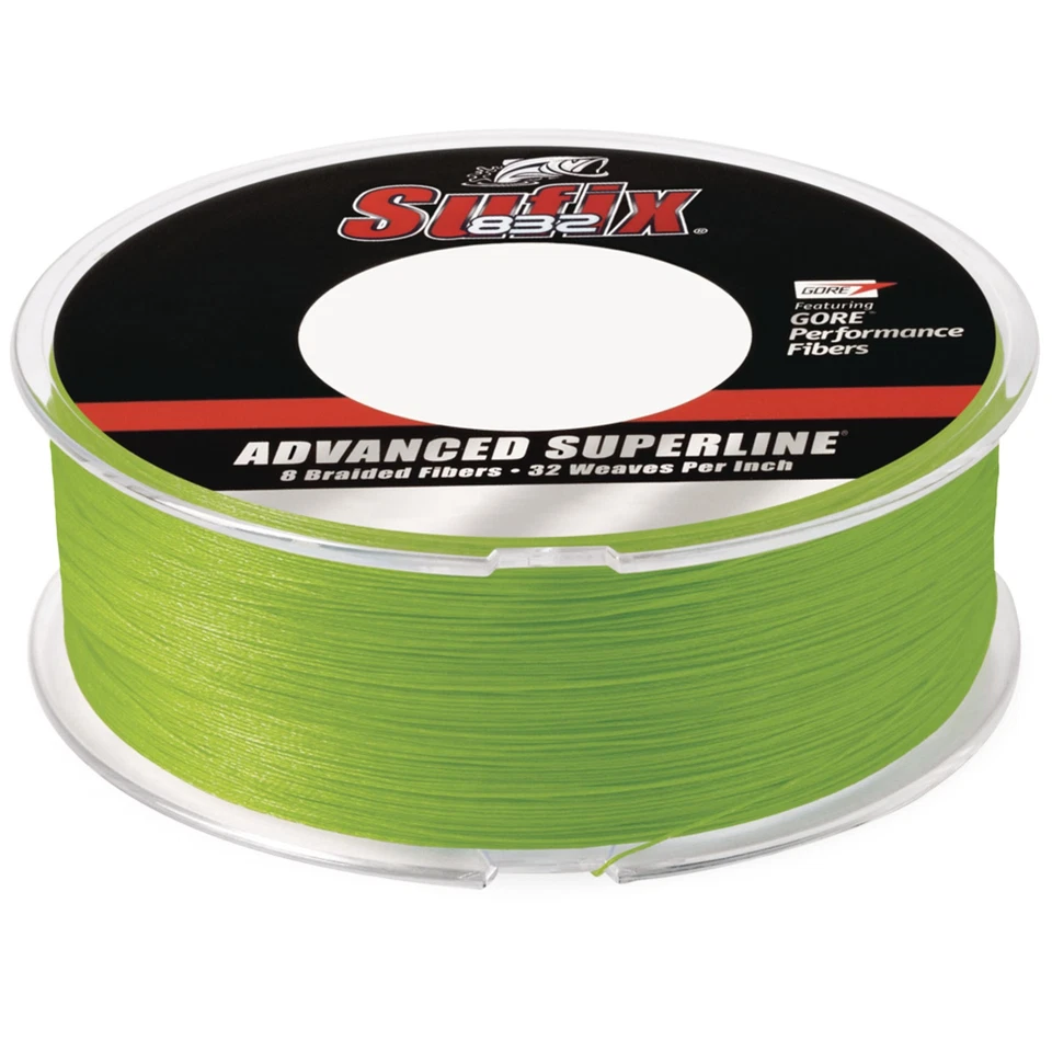 Sufix 832 Advanced Superline Braid Fishing Line 600 Yard Spool, Pick Color/Class - Image 1 of 1