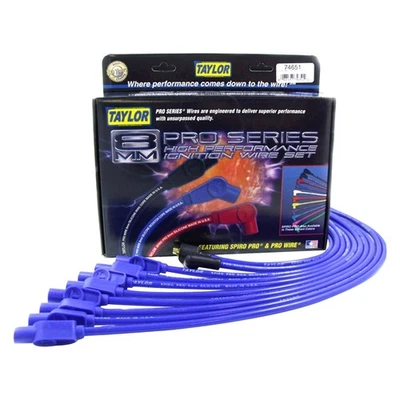 Taylor Cable 74651 Spiro-Pro 8mm Ignition Wire Set Ford Small Block V8 - Image 1 of 4