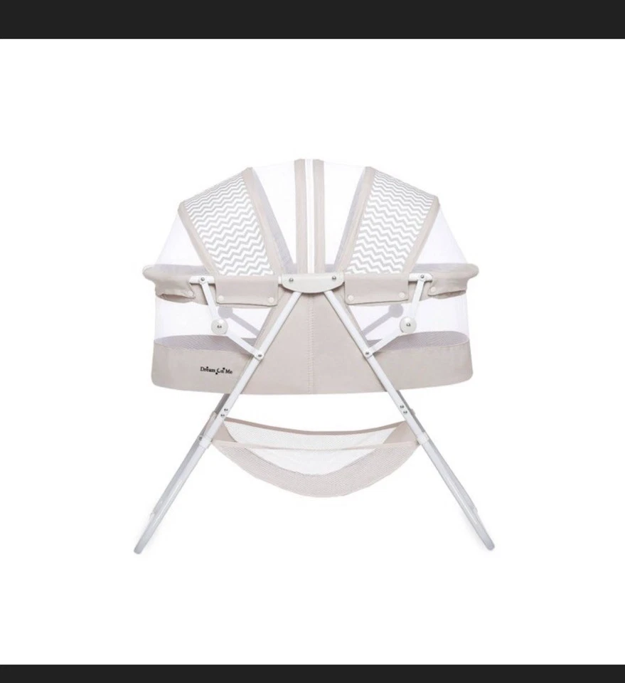 Cuna Dream On Me Karley en Gris Frío, Ligera Portátil Bebé 33" Foto 1 de 4