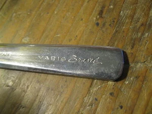 Varig Brasil Brazil Brazilian Airlines First Class Vintage Airplane Butter Knife - Picture 1 of 5