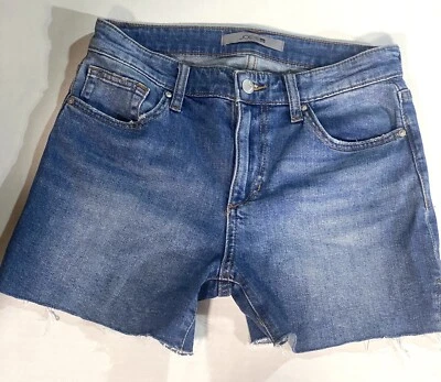 Joe’s Jeans Womens Blue Denim  Jean Shorts Size 26 Raw Edge - Image 1 of 4
