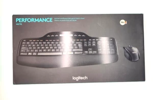 Logitech MK710 Tastatur und Maus Set Kabellos - Schwarz QWERTZ DE (920-002420) - Bild 1 von 8