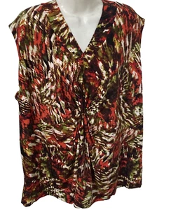 Jones Studio Womens SIZE 22W Plus Stretch Sleeveless Tank Top NWT - Picture 1 of 7