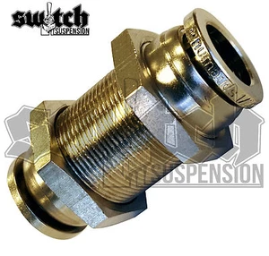 Numatics Push To Connect PTC Bulkhead Union Connector Fitting for 1/2 Air Line - Picture 1 of 12