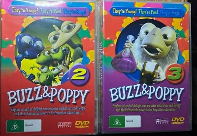 DVD NEW: Buzz & Poppy  | 02 + 03 - They’re Are Young! They’re Fun! They’re Bugs - Image 1 of 4