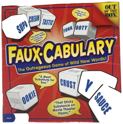 Faux-Cabulary Outrageous Family Word Game Of Wild New Words From Out Of The Box - Image 1 of 4