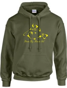 CARP FISHING CLOTHING, HOODY. DREAM BIG, 3 COLOURS, SIZE S - 3XL. - Picture 1 of 5