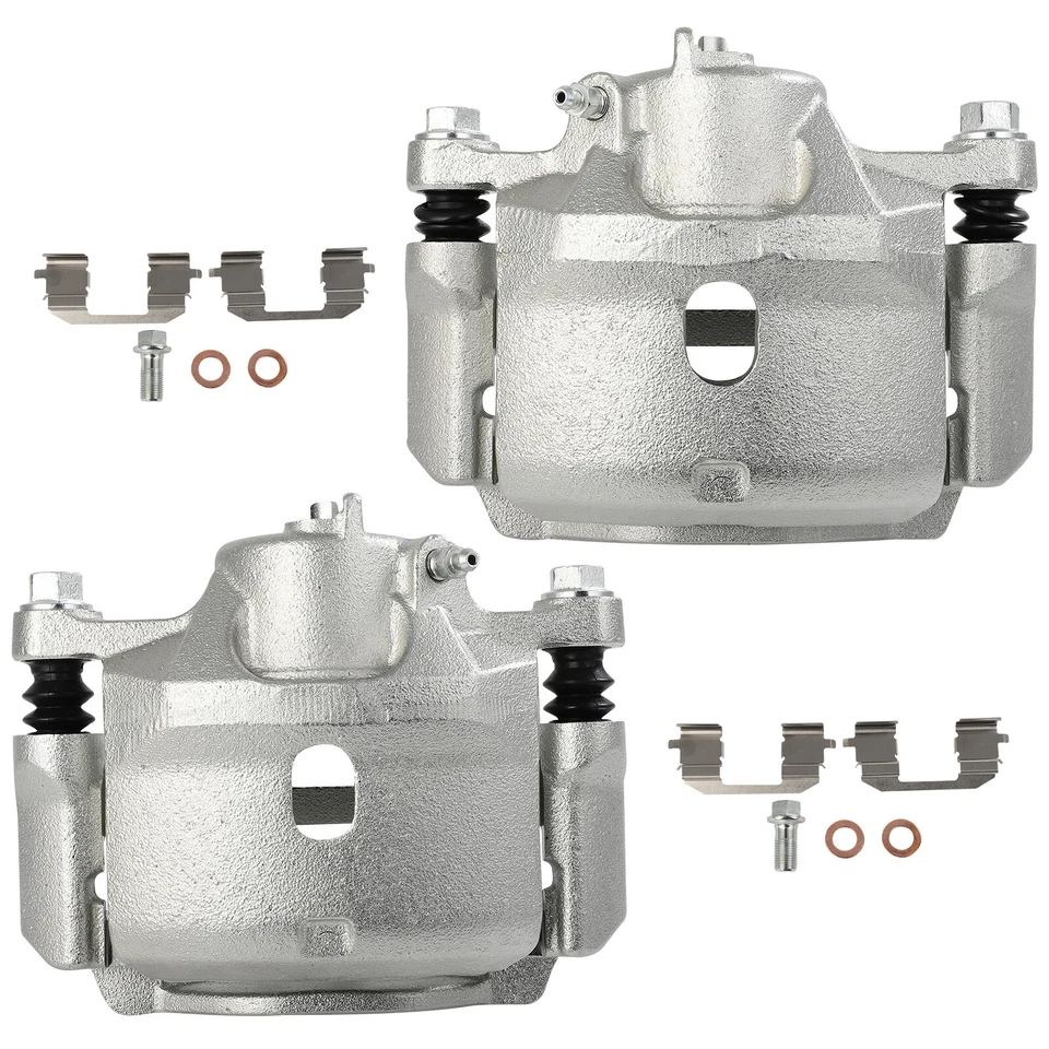 Par de pinzas de freno delanteras con soporte para Honda Accord 1998-2002 2,3 L Foto 1 de 1