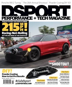 DSPORT#199 (NOVEMBER 2018): World's Fastest 4G63 Door Slammer 215mph! Red Demon - Imagen 1 de 1